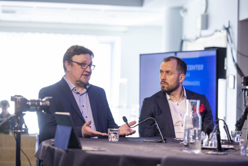 Veijo Terho and Mikko Aho FDCA. Photo: Datacenter Forum